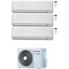 TOSHIBA NEW SEIYA CONDIZIONATORE TRIAL SPLIT 7000+9000+16000 BTU INVERTER R32 RAS-3M26U2AVG-E A++