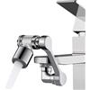 HAPPUP Prolunga Aeratore Rompigetto Rubinetto con Elemento Filtrante | Filtri Rubinetti Lavandino per Cucina Lavandino Bagno, Ruotabile a Più Angolazioni, 2 Modalità Acqua Regolabile