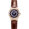 SHENGKE Orologio da polso da donna Shengke SK, con numeri arabi, cristallo diamante, impermeabile, facile da leggere., marrone, Classico