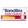 Alfasigma Neoborocillina Gola Dolore Flurbiprofene Pastiglie Senza Zucchero Gusto Limone e Miele Azione Rapida, 16 Pastiglie