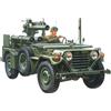 Tamiya Modellino Carro Armato 1968 US M151A2 Ford MUTT [Tamiya 35125], with Tow Missile Launcher Scala 1:35 Model Kit