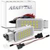 Asasytal LED Luci di Cortesia per Porte Lampadina Guanto, Bagagli Lampade del Vano Portaoggetti 12V Bianco Compatibile con Skoda etc., 2 Pezzi