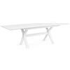 BIZZOTTO - Tavolo Allungabile Kenyon 180-240X100 Bianco CX21