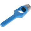 GEDORE Fustella a Cavallotto per Materiali Morbidi, Diametro 38 mm, Gomma, Pelle, Guarnizioni Tessuto, Tonda, Lunga 205 mm, Punzone, 570038