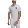 Adidas Paris Flt Short Sleeve Polo Bianco S Uomo