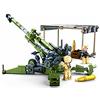 Sluban- Model Bricks-M777 Howitzer 258pcs, M38-B0890, Multicolore