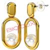 Sanico BJT302 ORECCHINI AGNES PEAR GOLD PLATED