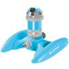 CELLFAST Irrigatore A Settori Irrigatore Per Grandi Superfici Con Flusso D'Acqua Controllabile Per Prato Fiori Piante Regolazione A Gradini Impostazione Dell'Area Power cellPRO