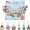 NBEADS 12pz Pennarelli per Punti di Gatto, 6 Colori Lega Smaltata Gatto Punto Uncinetto Marcatore Ciondoli Rimovibile Marcatore Punto di Chiusura per Maglieria Tessitura Accessori Cucire Trapuntatura