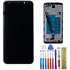 E-YIIVIIL Melphyreal Display compatibile con Huawei Mate 10 Lite RNE-L01 RNE-L21 RNE-L23 LCD Touch Screen Nero + cornice