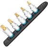 Hazet Nastro HAZET 990-SR/5 | Smart-Rail con fondo magnetico, 5 bussole, attacco: quadrato 12,5 mm (1/2 pollice), uscita: Profilo interno multidente XZN | Nastro in plastica per chiavi a bussola.