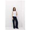 Intimissimi Canotta A Costine In Cotone Superior Bianco