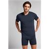 Intimissimi T-shirt In Soft Silk Blu
