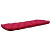 AMBIENTE HOME Chicreat Cuscino da panchina, rosso, 150 x 50 x 8 cm