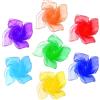 ChaneeHann Foulard Giocoleria, 7 Pezzi Foulard Colorati per Bambini, Ideali per Sciarpe di Giocoleria e Spettacoli Magici, 45 x 45cm