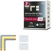 Paulmann 71130 MaxLED 1000 Strip LED Full-Line COB Edge 0,6W 2133lm/m 800LEDs/m dimmerabile 0m argentato plastica 6500K fascia LED ampliabile