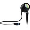 Paulmann 94769 Plug & Shine Faretto LED da giardino Kikolo Smart Home Zigbee IP65 6,2W 400lm dimmerabile 261mm antracite plastica/alluminio 3000-6500K RGBW+