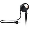 Paulmann 94776 Faretto LED da giardino Kikolo IP65 8W 500lm 261mm antracite alluminio/plastica 3000K 230V apparecchio per esterni