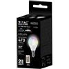 V-TAC SMART VT-2234 lampadina LED E14 4.8W P45 RF RGB+W dimmerabile bianco caldo 3000K con telecomando - sku 2766