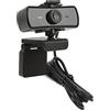 ciciglow Videocamera per Computer USB, Webcam per PC USB 2.0 HD Videocamera Web per Chiamate, Webcam per Laptop per Conferenze con Microfono, con Funzione di Videochiamata HD 2K