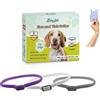 KreezyPets Collare Antipulci Cani, Collari Antizecche Cane, Collare Antiparassitario per Cani, Lunghezza 65Cm, Ingredienti Naturali, Design Impermeabile, 3 Pezzi con Strumento Cattura Insetti 0