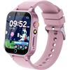 YEDASAH Smartwatch per Bambini - 39 Giochi, Contapassi, Calorico, Fotocamera, Musicale, Torcia, Sveglia, Giocattoli Educativi, Regalo di Compleanno [Scheda SD integrata]