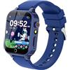 YEDASAH Smartwatch per Bambini - 39 Giochi, Contapassi, Calorico, Fotocamera, Musicale, Torcia, Sveglia, Giocattoli Educativi, Regalo di Compleanno [Scheda SD integrata]