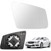 RASHION Vetro Specchietto Retrovisore Riscaldabile Lato Destro Compatibile con Mercedes-Benz A B C E W176 W246 W204 W212 W221 GLA CLA