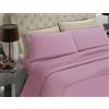 BANZAII TEXTILE INNOVATOR ONLINE Banzaii Completo Lenzuolo Matrimoniale Maxi, Lilla 100% Microfibra Made in Italy, Lenzuolo Sopra 260 x 290 cm, Lenzuolo Sotto 180 x 200 x 25 cm, 2 Federe 52 x 82 cm
