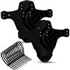 FIFTY-FIFTY Parafango MTB per Bicicletta, parafanghi per Mountain Bike, Posteriore e Anteriore, paraspruzzi Fit 26 27,5 29 Pollici Fat Bike (Giallo, 1 Confezioni)