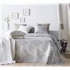 VIALMAN Copriletto leggero Bouti Sofia 27 per letto matrimoniale 135 cm | Copriletto 135 | Dimensione trapunta 230 x 270 cm, colore: Beige