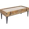 KARE Design Collector - Tavolino da Caffè, Beige, 45 x 122 x 55 cm