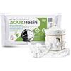 Reschimica AQUA RESIN Gesso Ceramico Premium effetto Porcellana Made in Italy (1 kg) Gesso per Stampi in Silicone per DIY e Hobby Creativi Colate perfette Polvere di Ceramica Naturale Atossica a Base d'Acqua