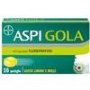 Aspi Gola - Antinfiammatorio Mal Di Gola E Gola Infiammata Caramelle Miele E Limone 16 Pastiglie