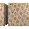 Unipapel | Raccoglitore ad anelli Kraft riciclato | A4 | 4 anelli misti 40 mm | Uninature Design | Tartarughe | FSC Recycled 100%