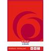 Herlitz 717538 - Blocco per lettere, formato A5, 50 fogli, 10 blocchi