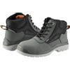 Bellota 72307gjs343 - Stivale di Sicurezza Comp+ Nobuck S3 Grigio da Uomo e da Donna, Mocassino Unisex-Adulto, 43 EU X-Larga