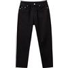 United Colors of Benetton Pantalone 49BTDF02Z Jeans, Nero Denim 800, 36 Donna