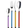 Pintinox Set 24 pz Matite, Posate Colorate, Acciaio Inox Nichel Free, Colori assortiti