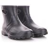Lemigo Unisex Stivali da Pioggia da Giardino Molto Leggeri in EVA Donna Uomo 36-47 EU (Nero, Sistema Taglie Calzature EU, Adulto, Numero, Media, 46)