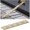 QLS Scala per gatti, gradino per gatti, per balcone, scale, 1,2 m, con gancio a vite