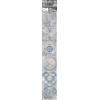 Plage 260583 Smooth - Tiles Piastrelle Sticker Antico ELVAS [6 Foglio 15 x 15 cm; 5.90 X 5.90], Vinile, Blue And Brown, 15 x 0,1 x 15 cm