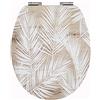 Wirquin 20723080 Sedile WC Diplomat 100% fsc con freno di caduta, top fix y staccabile