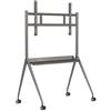 DS-D5ABKY2-S Staffa a Pavimento per Monitor da 55, 65, 75 Pollici