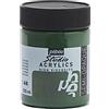 PEBEO Pébéo - Acrilico Fine Studio Acrilici - Vernice Acrilica Verde Scuro - Vernice Verde Scuro - Hooker Verde 500 ml