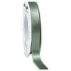 Präsent - Nastro di raso glitterato verde antico-argento rotolo da 20 m 15 mm di larghezza