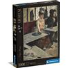 Clementoni- Museum Collection-Degas, Dans Un Café-1000 Pezzi Adulti, Arte, Puzzle Quadri, Dipinti Famosi, Made in Italy, Multicolore, 39761