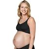 Medela Reggiseno Keep Cool per Gravidanza e Allattamento Senza Cuciture con 2 Zone Traspiranti e Tessuto Soft Touch per Un Sostegno Confortevole, Nero