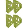 helit H2661053 - Portariviste the green bridge DIN A4-C4 verde chiaro | 4 portadocumenti in plastica riciclata, certificati Blauer Engel