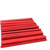 Alevar Dorsini Rilegafogli, Formato A4, Diametro 12 mm, Capacità 75 Fogli, Colore Rosso, Confezione da 100 Pezzi
